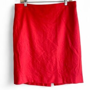J. Crew The Pencil Skirt Wool Blend Size 10